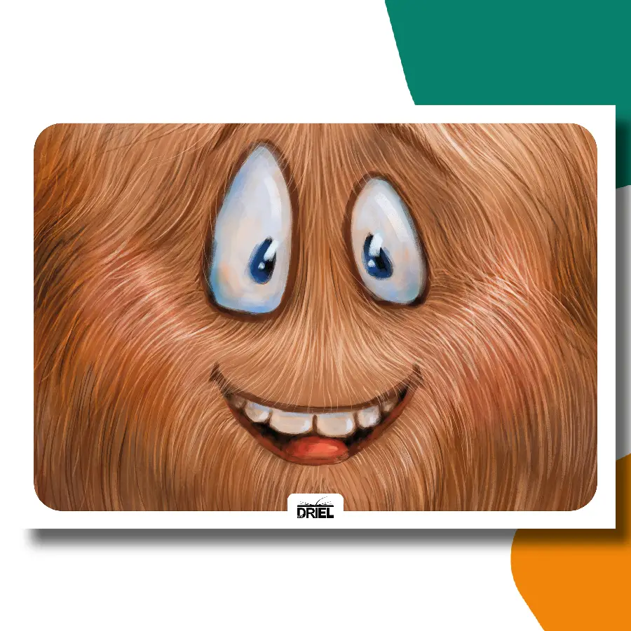 Een beetje bang kamishibai vertelplaten