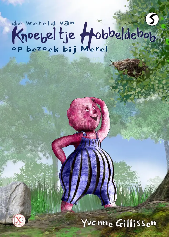 op bezoek bij Merel