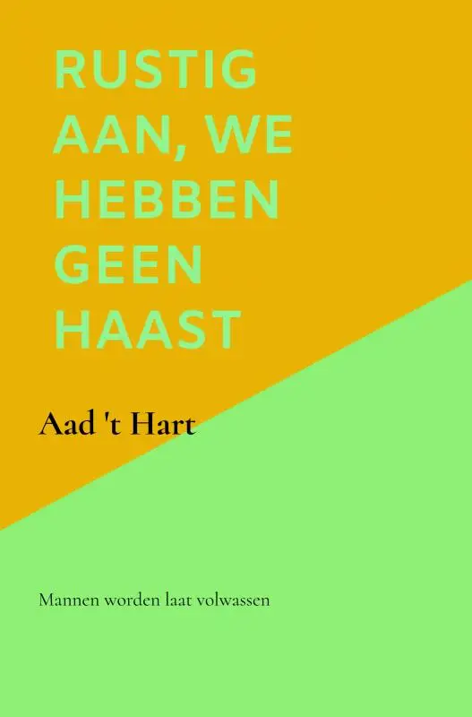 Rustig aan, we hebben geen haast