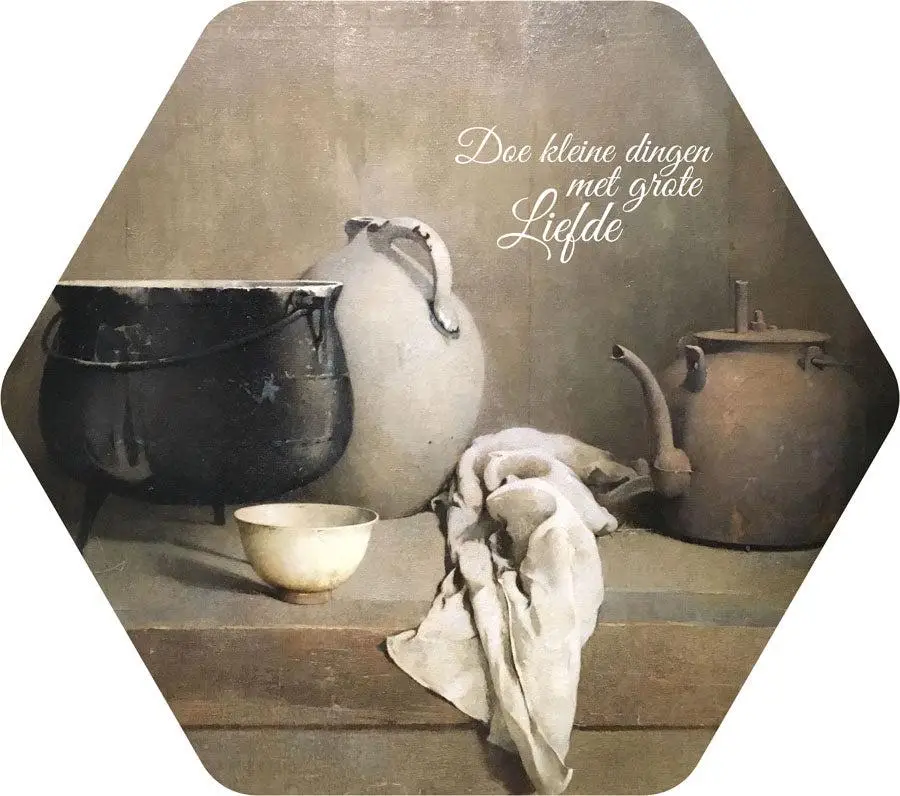 Bord Doe kleine dingen met grote liefde