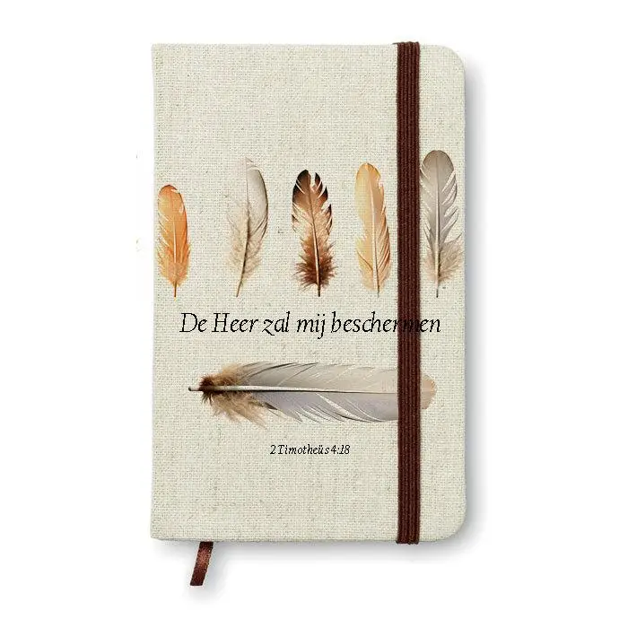 Notitieboek linnen A6 14x9 cm