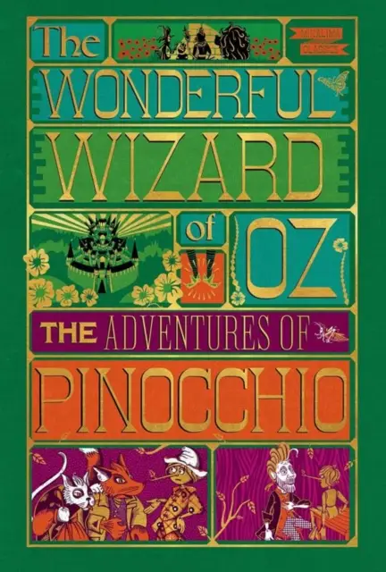 Adventures of Pinocchio and Wonderful Wizard of Oz, MinaLima Illus. Box Set
