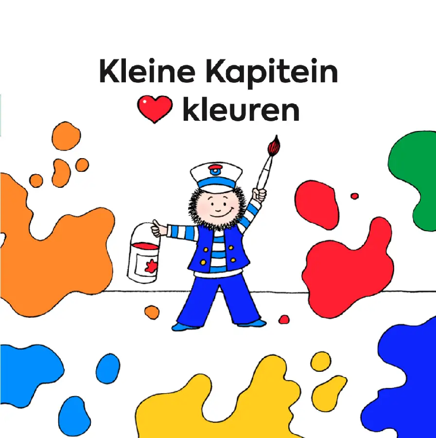 Kleine Kapitein kleuren