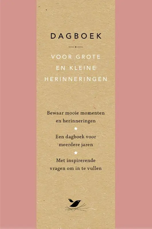 Dagboek voor grote en kleine herinneringen