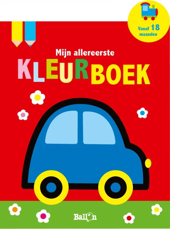 Mijn allereerste kleurboek (auto)