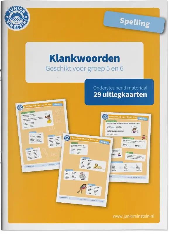 Spelling / Klankwoorden geschikt voor groep 5 en 6