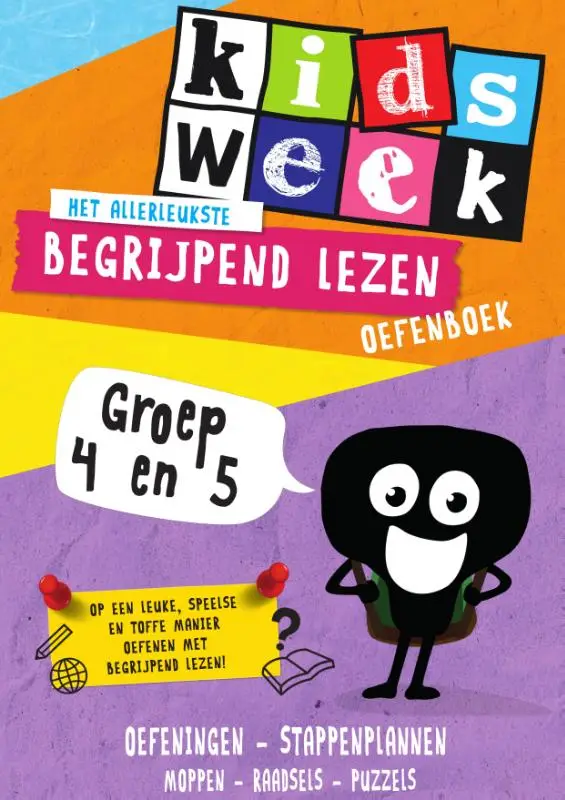 Het allerleukste begrijpend lezen oefenboek Groep 4 en 5