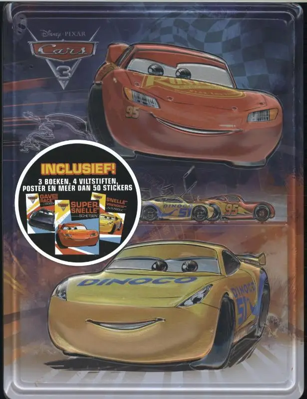 Disney Pixar Cars 3 Happy Tin