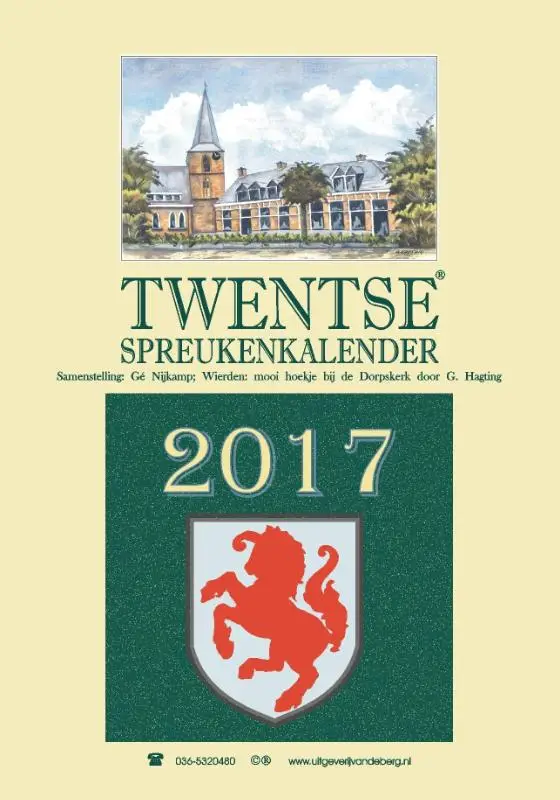 Twentse spreukenkalender / 2017