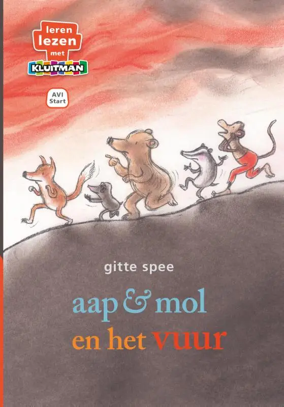 Aap & mol en het vuur
