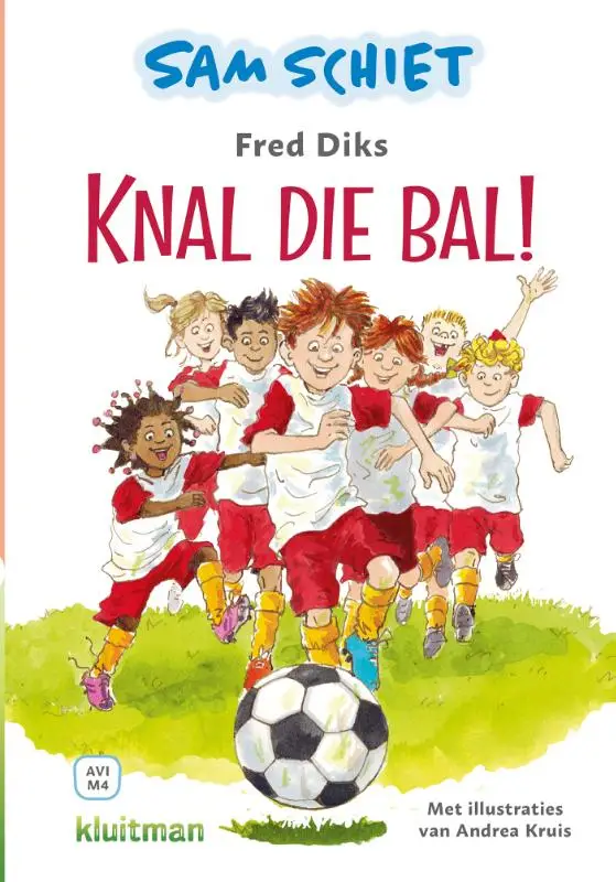 Sam schiet. Knal die bal!
