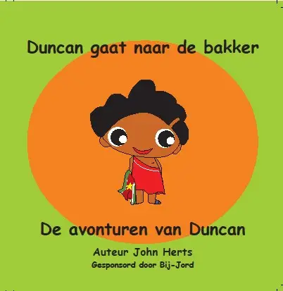 Duncan gaat naar de bakker in Suriname