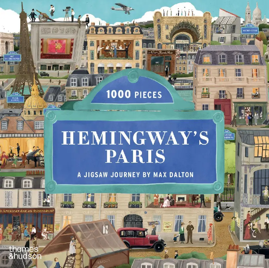 Hemingway's Paris: A 1000 Piece Jigsaw Journey