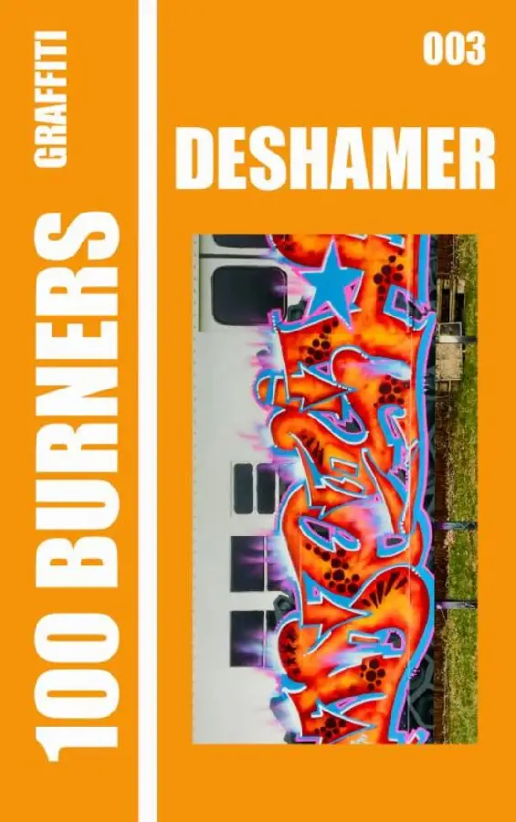 100 Graffiti Burners 'DESHAMER' 003