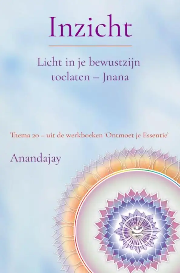 Thema 20 / Inzicht: Licht in je bewustzijn toelaten - Jnana / Werkboek
