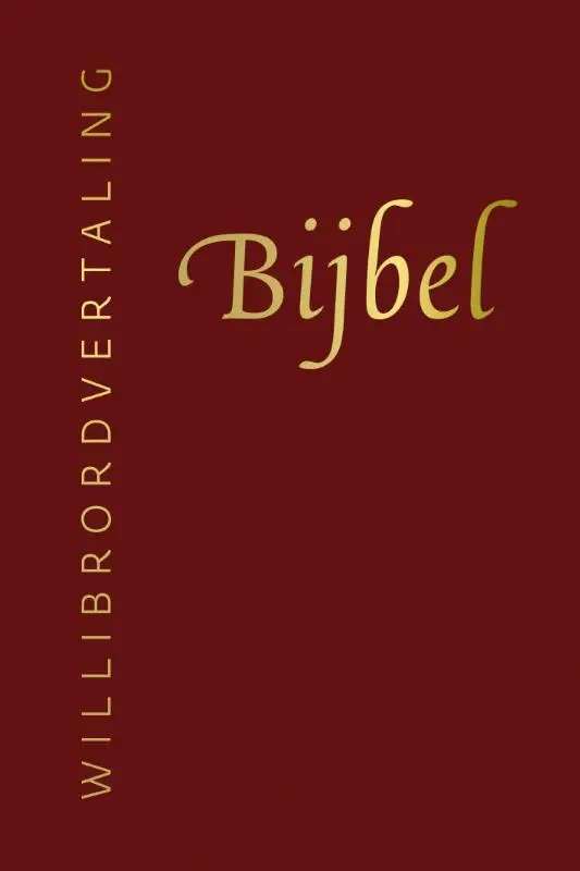 Bijbel willibrord rood leer goudsnee