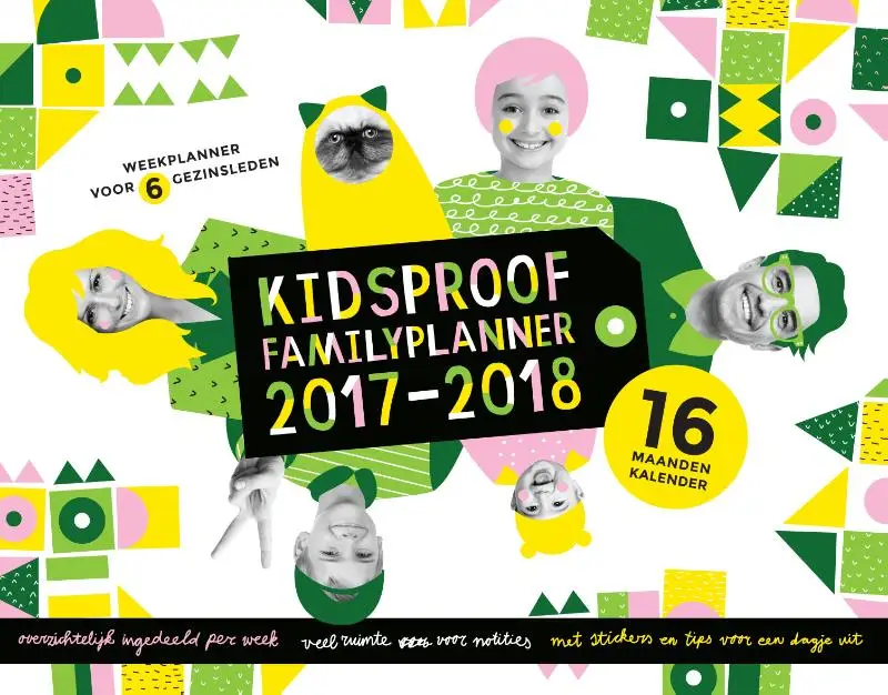 Kidsproof Familyplanner 2017-2018