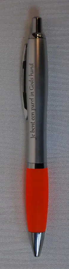Pen Oranje Je bent een parel in Gods han