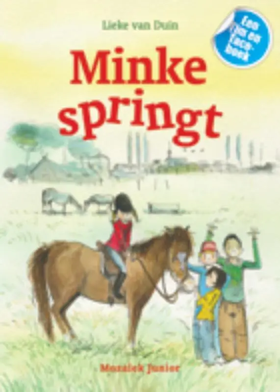 Minke springt / druk 1
