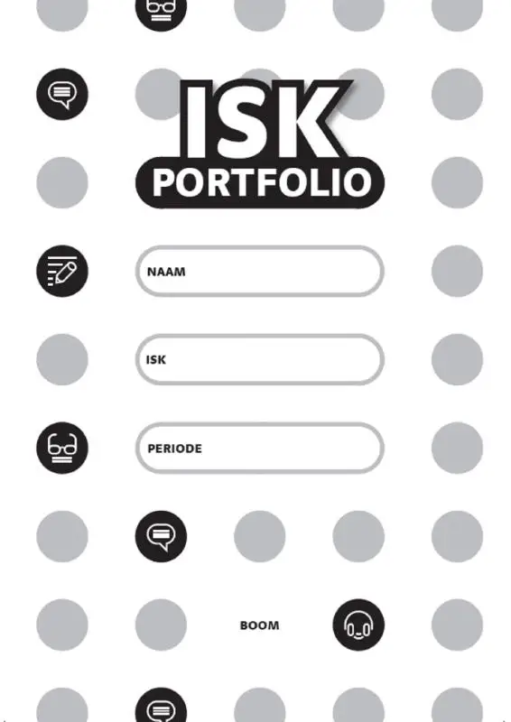 ISK Portfolio - oefeningen en tabbladen