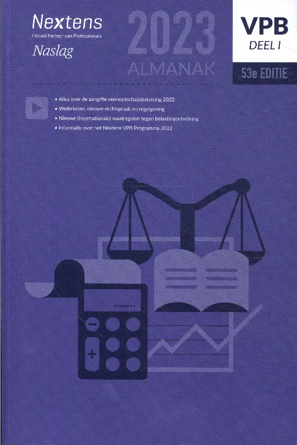 Nextens VPB Almanak / I
