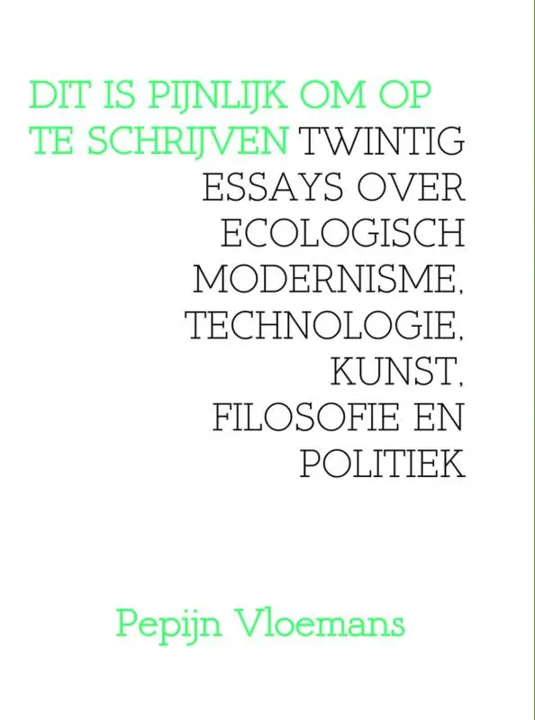 Dit is pijnlijk om op te schrijven