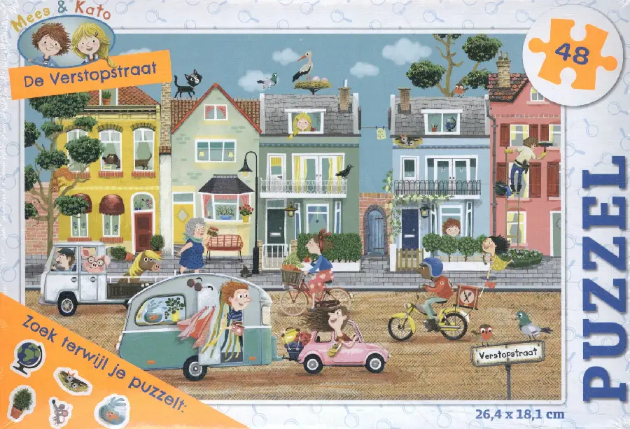 De verstopstraat - puzzel 48 st