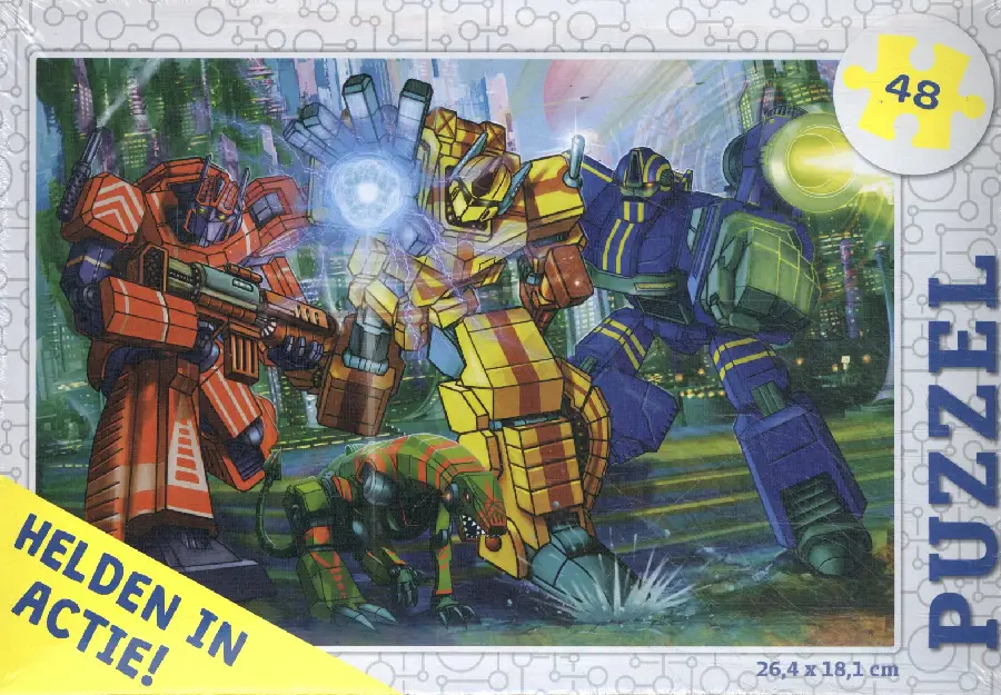 Helden in actie! - puzzel 48 stukjes